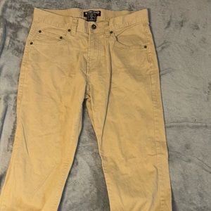 Pants in tan color size US 32 Length is in 32 inch